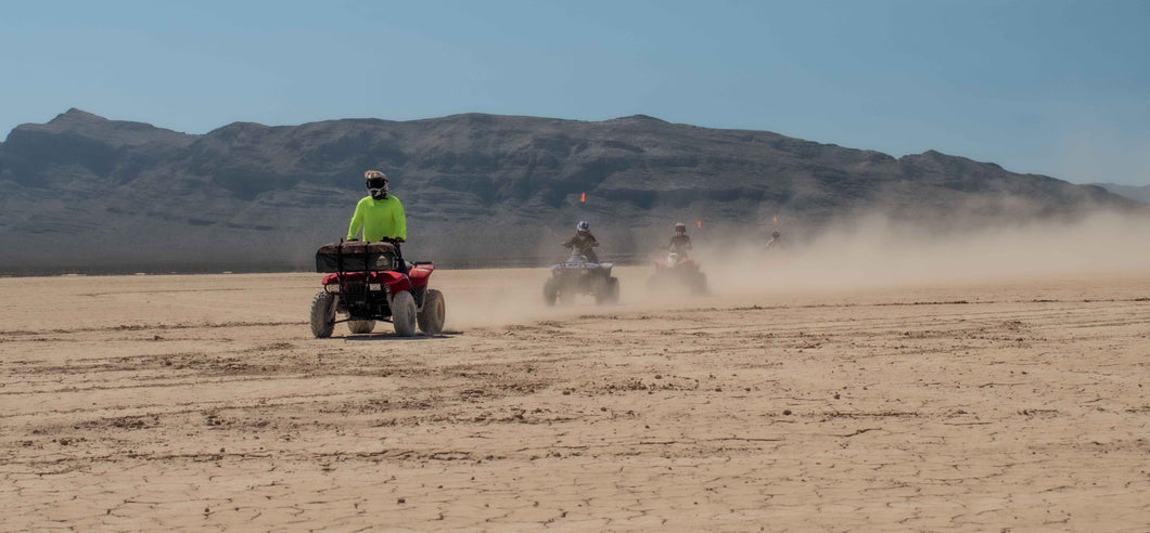 ATV Riding in the Mojave